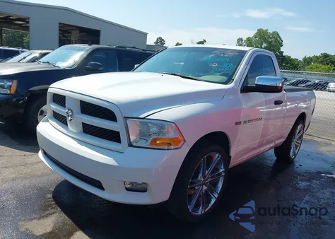 2012 Ram 1500 St from USA, damaged, VIN 3C6JD6AT2CG188547